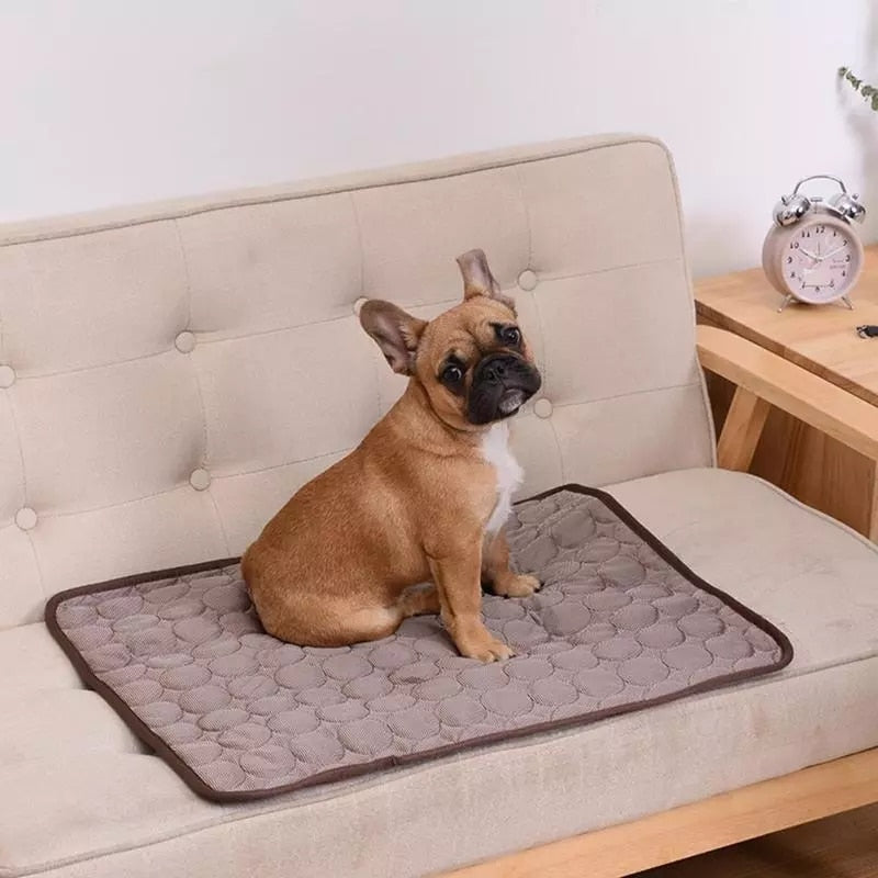 Dog Cooling Mat Pad Washable Breathable Pet Dog Bed