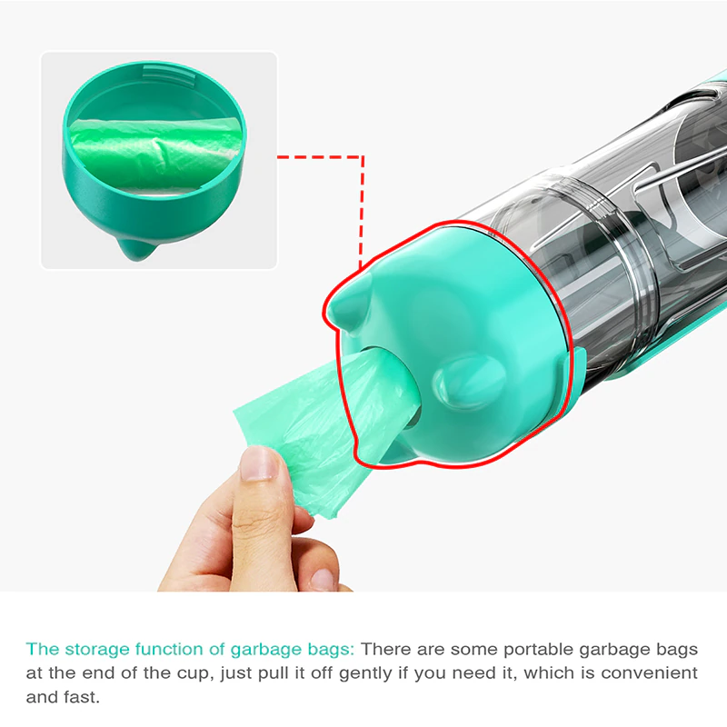Portable Multifunction Dog Water Bottle
