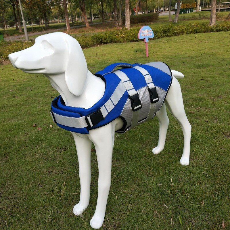 Pet Dog Life Jacket Vest Portable Breathable Swimwear Pet Dog Swimming Suit